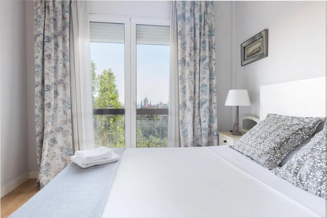 Lodging Apartments Guell Gaudi location